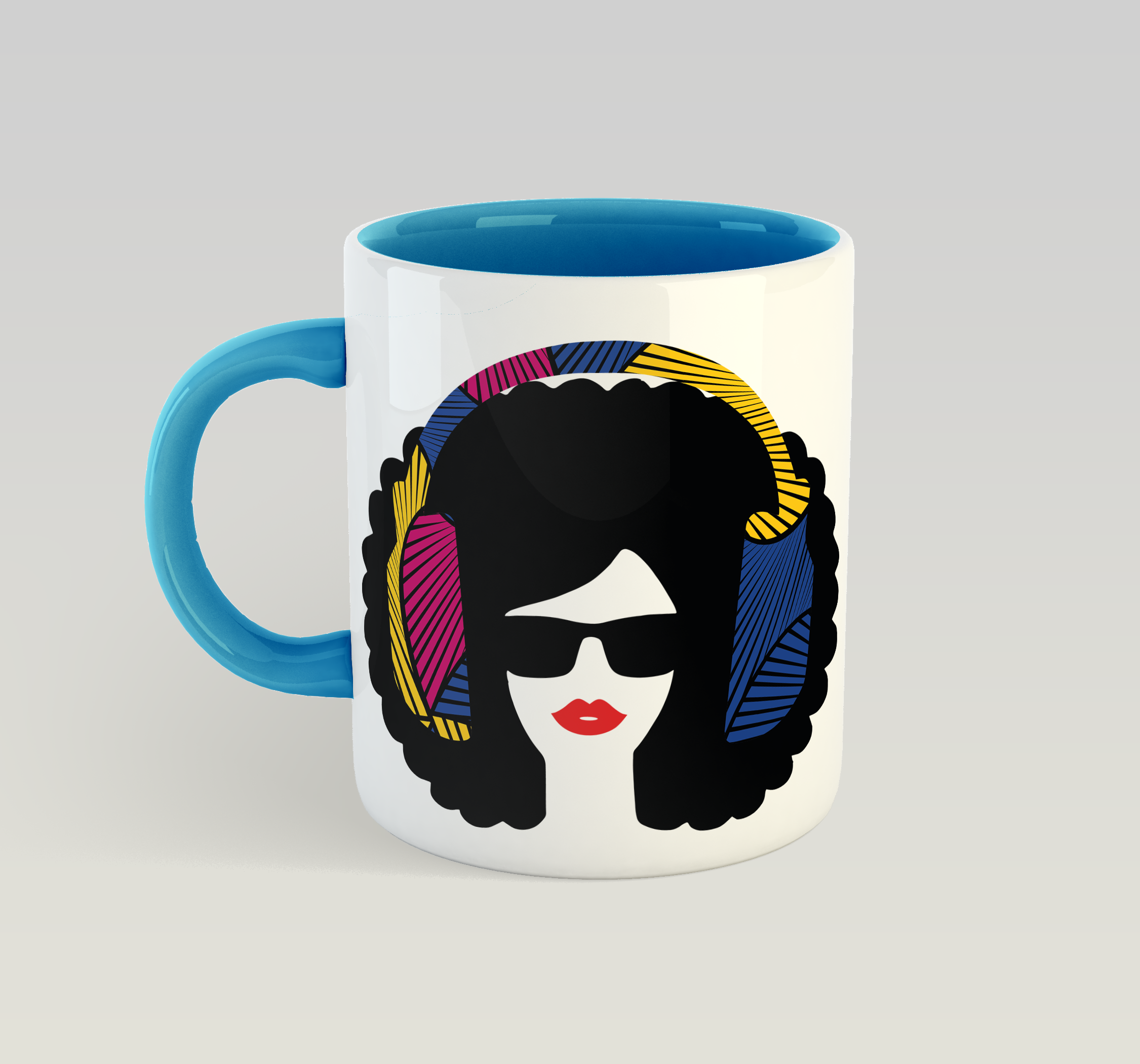 Afro Lips (Swirl) Mug