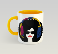 Afro Lips (Swirl) Mug