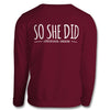 She Believed Sweatshirt | AfroTouch Design