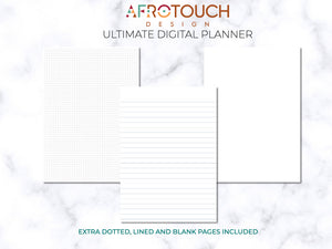 Digital Planner | AfroTouch Design (Undated)