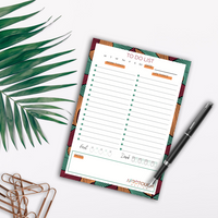 A5 To-Do-List | AfroTouch Design