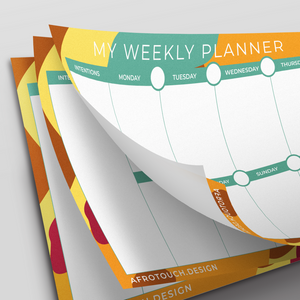 Safari Weekly Planner | AfroTouch Design